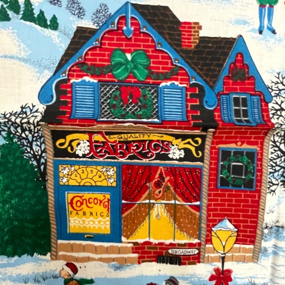 Vintage Christmas Napkins Set of 4 Snowman Carolers Sleigh Ride Holiday NEW NOS - Picture 5 of 6